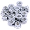 M8 (8mm) Serrated Flange Hex Nut - Stainless Steel (A2)