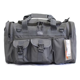 18" Tactical Duffle Military Molle Gear Shoulder Strap Range Bag TF118 GMG Gunmetal Grey
