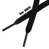 Kilter Flat Trainer Shoelaces - Black - 90 cm -