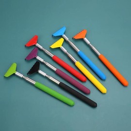 스테인레스 스틸 클로 백 스크레이퍼 텔레스코픽 개폐식 마사지 스크래처 [02 Green] Stainless Steel Claw Back Scraper Telescopic Opening Massage Scratcher [02 Green]