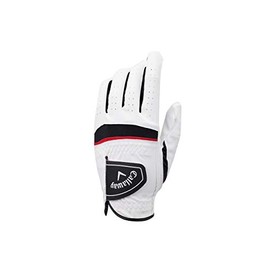 Callaway 5321092 Golf Gloves WARBIRD Men's Left Hand Worn (Right-Handed) 9.8 inches (25 cm) 2021 Model White