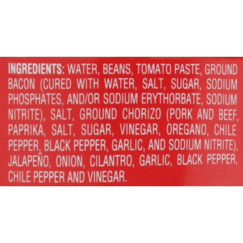 La Preferida Mexican Foods Homestyle Beans, Frijoles Charros, 15 OZ.