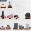 Universal Speaker Wall Mount,Secure Adjustable Real Wood Wall Bracket Holder,Small