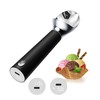 Active heating thermostatic ice cream scooper Easy Scooping for hard