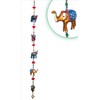 Rastogi Handicrafts Door Hanging Decorative Five Hand Painted Elephant Stringed