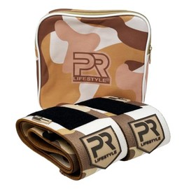PR Coderas de registro personal para levantamiento de pesas, construcción resistente, 25 % más de elasticidad, costuras reforzadas, cierre extraancho,