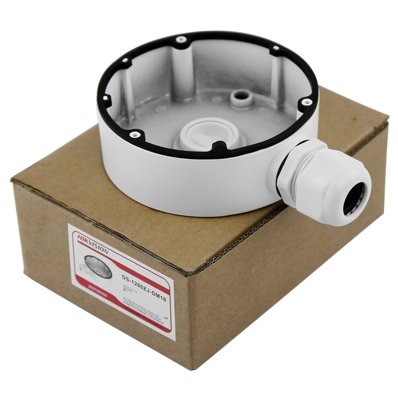 HIKVISION Clamp DS-1280ZJ-DM18 Junction Box for Security Cameras and Mounting