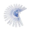 Rannb Plastic Feeler Gauge 0.05mm to 3mm Metric Gap Measuring