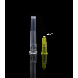 ANTONMOVE 100pcs Dispensing Accessories Stainless Steel Pipe Individually Wrapped Laboratory Supplies 30G 4MM 13MM 25MM 8MM (4MM)