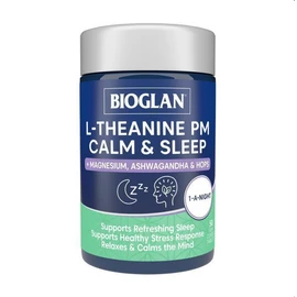 Bioglan L Theanine PM Calm & Sleep 50 Capsules