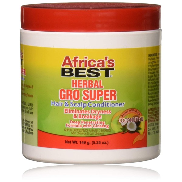 Africas Best Gro Herbal Super 5.25 Ounce Jar (155ml)