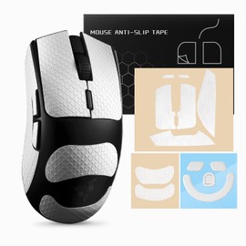 yiodelu Anti-Slip Mouse Grip Tape+Mouse Skates for Razer Viper V3 HyperSpeed Mouse Skin and Smooth Mouse Feet,Self-Adhesive Sweatproof Sticker+Durable Mouse Glider/Slider 2 in 1 Set