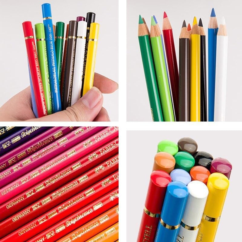 Faber-Castel 24 Piece Polychromous Colored Pencil Set In Metal Tin