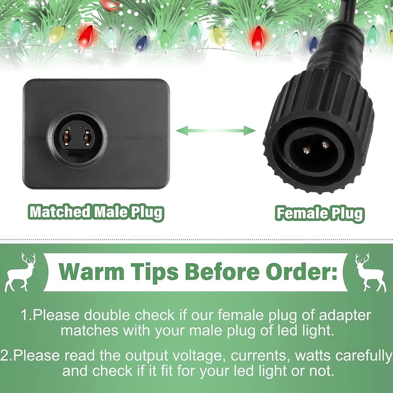 12V 12W 1.0A LED Transformer Replacement Class 2 Power Supply