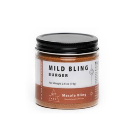 Masala Bling Burger Seasoning, Grilling Chicken, Baking Paneer, Ingredients Paprika, Chili Powder, Onion And Garlic Powder, Oregano, 2.7 Ounce Jar