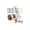 DAIWA 20 Laguna LT 3000-C 10502-300 Spinning Fishing Reel, Front