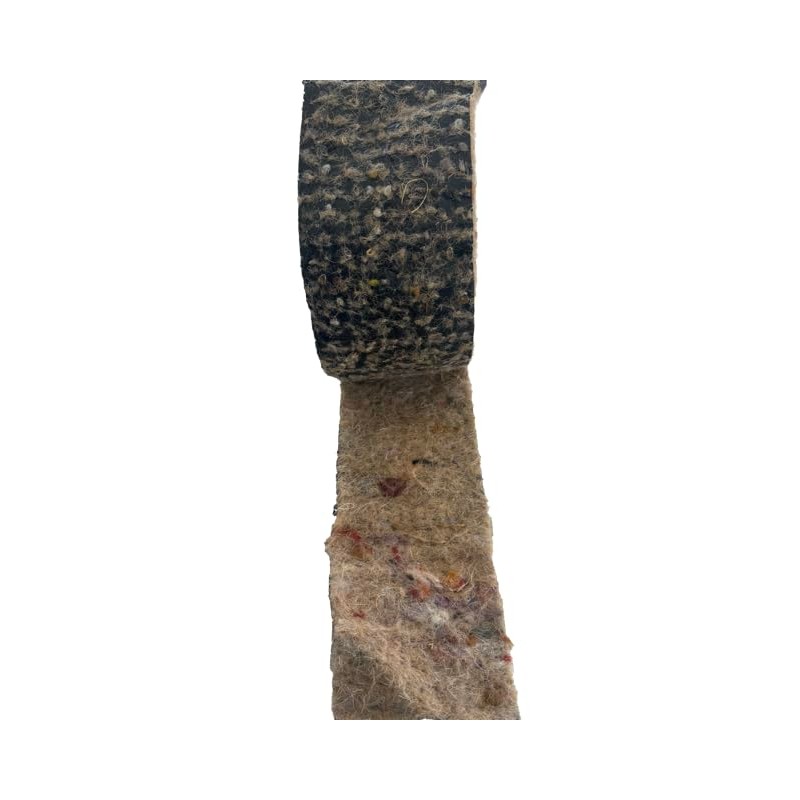 PlumbEZ Pipe Insulation Wool Felt Pipe Lagging Roll - 7.6m