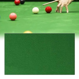 chiwanji Worsted Billiard Pool Table Cloth Accessories 7ft 8ft 9ft Mat Tablecloth Durable Felt Fabric Wool for Clubs Hotel home and bar Billiard Table, Green, 2.4x1.45M