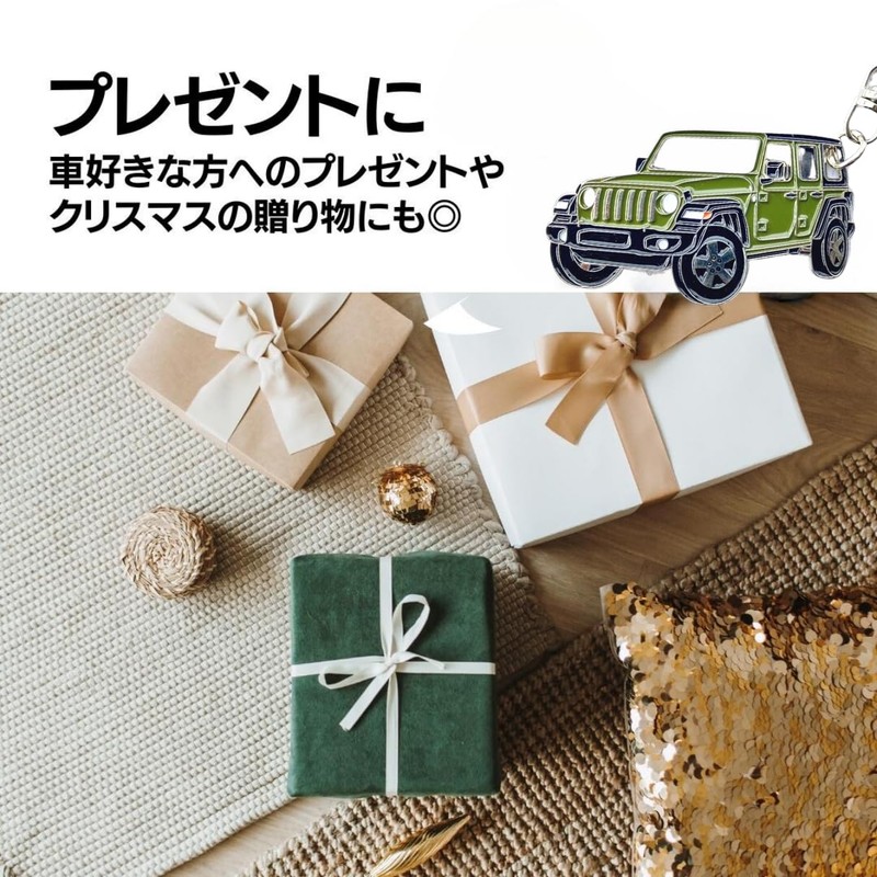 [MO FACTORY] ジープ キーホルダー キーリング ラングラー JK JL Jeep ジープグッズ