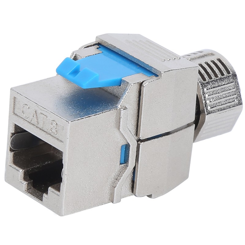 CAT8 Module Computer Network No Punch Down Tool Shielded RJ45