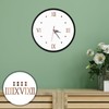 SEWACC 1 Set DIY Roman Numerals Wall Clock Kit Minimalist