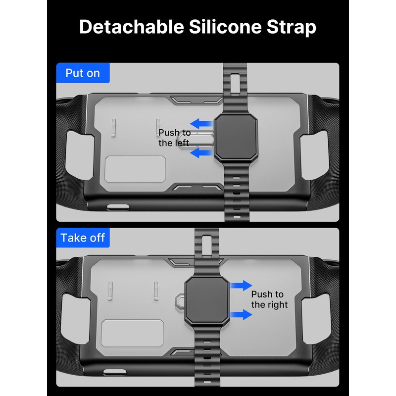 JSAUX PC0104 ModCase Compatible with Steam Deck, Steam Deck Case