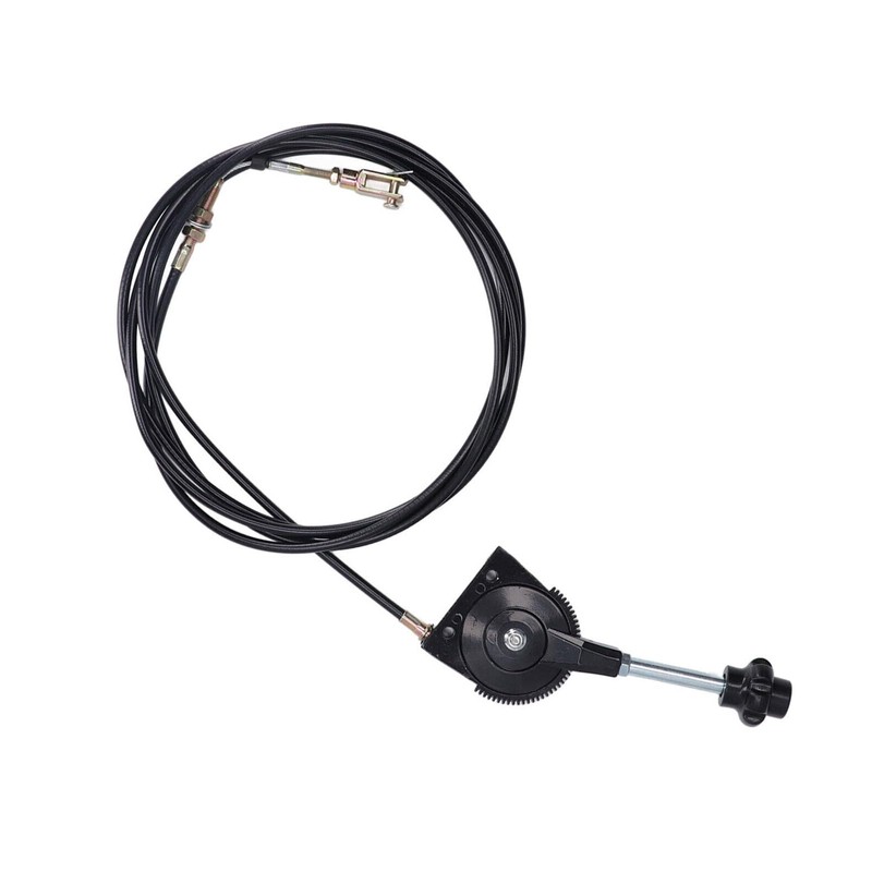Creative.C Excavator Throttle Control Cable 2.5M 8.2ft Manual Flexible Throttle