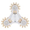4 Gears Fidget Bearing Toy Stress Reducer Anxiety Game Brass