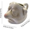 Buerjia Bogey Man Egg Separator, Nose, Ceramic Egg Yolk Separator,
