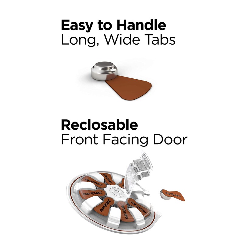 Rayovac Size 13 Hearing Aid Batteries, Hearing Aid Batteries Size