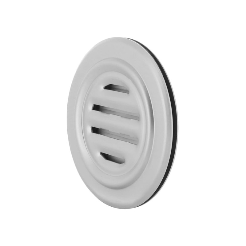 CRL Chrome Plated Brass 5-5/16" No-Draft Speak-Thru - 549
