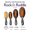 Rock & Ruddle Soft White Natural Boar Bristle Hairbrush for