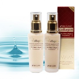 3W Collagen Foundation 50ml Shades 21, 23 Shade 23