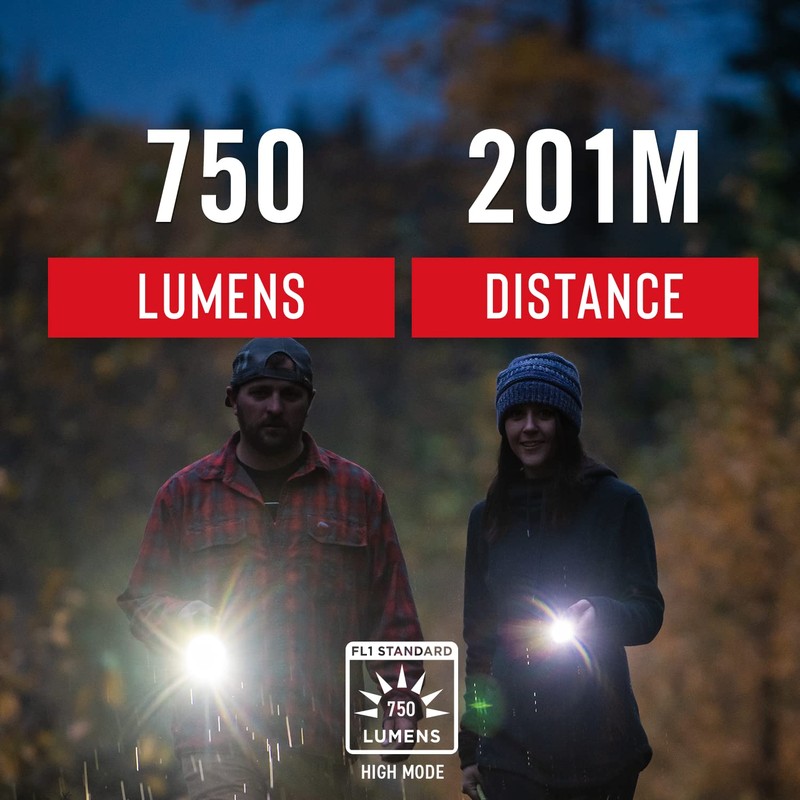 Coast® G55 750 Lumen Focusing LED Flashlight, Batteries Included