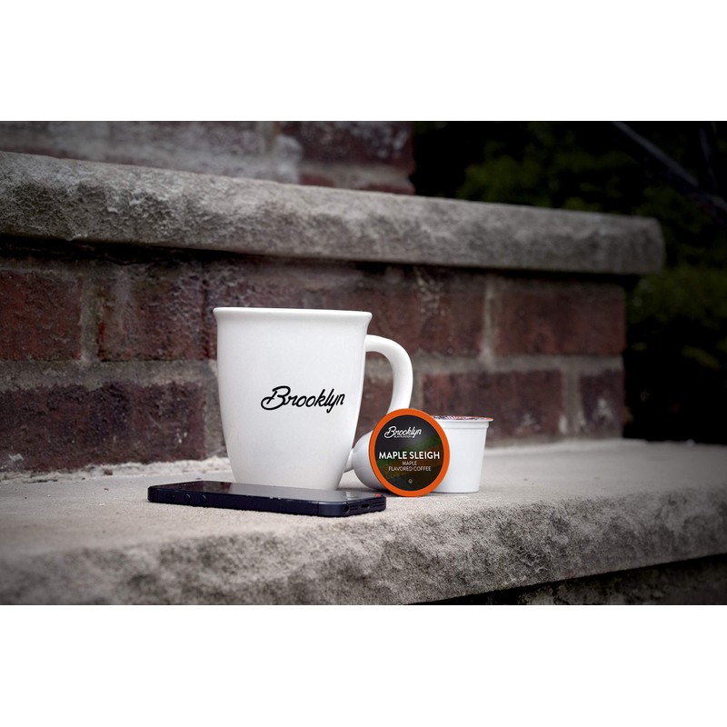 Brooklyn Beans Maple Sleigh Gourmet Coffee Pods - Compatible with