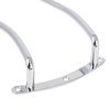 MACHSWON 8 Inch Silver Metal Car Bar Grille Audio Speaker