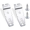 2 Pack Dishwasher Mounting Bracket, Undercounter Dishwasher Bracket, Dishwasher Clips,