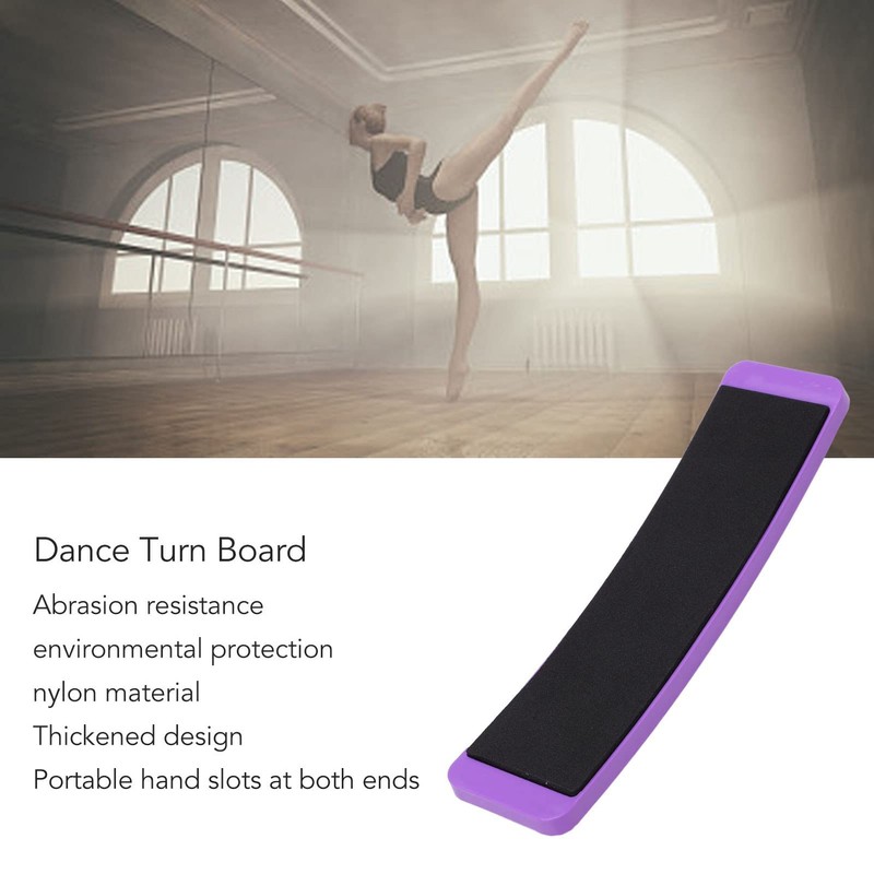 Ballet Turning Board, Nylon Thickened 3 Color Hand Slot Design