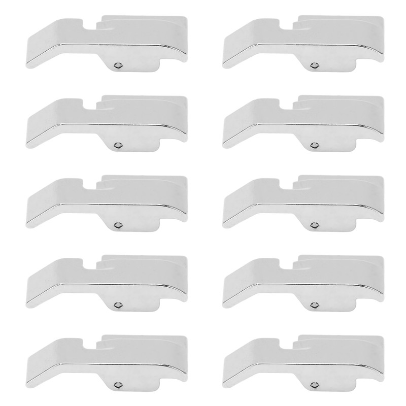 10Pcs Zipper Foot Stainless Steel Multifunctional Strong Practical Sewing Machine