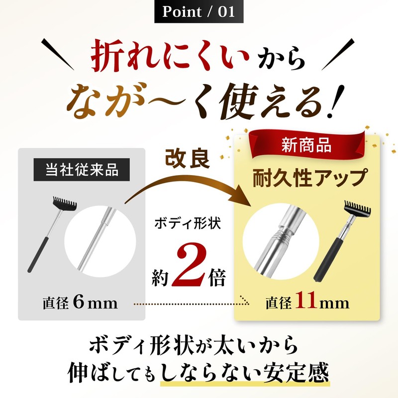 Fit5 Stretch Egg Hand, Extra Thick Body, 29.9 inches (76