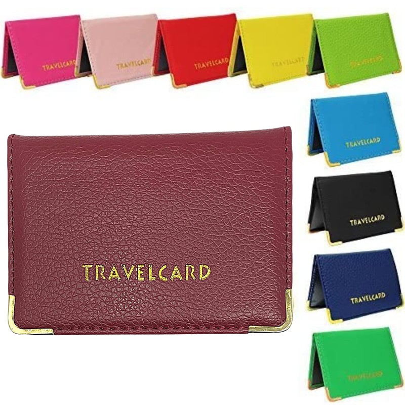 Glemified - New Leather Oyster Travel Card Bus Pass Holder