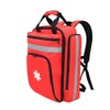 First Aid Bag Multi-Pocket Empty Emergency Backpack First Responder Trauma