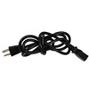 Yustda New AC in Power Cord Cable Charger Outlet Plug