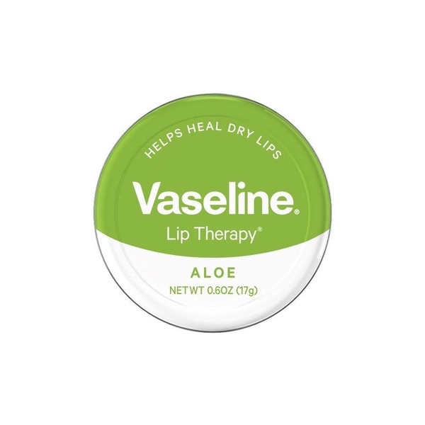 Vaseline Therapy Lip Balm, Aloe Vera 0.6 oz (Pack of 11)