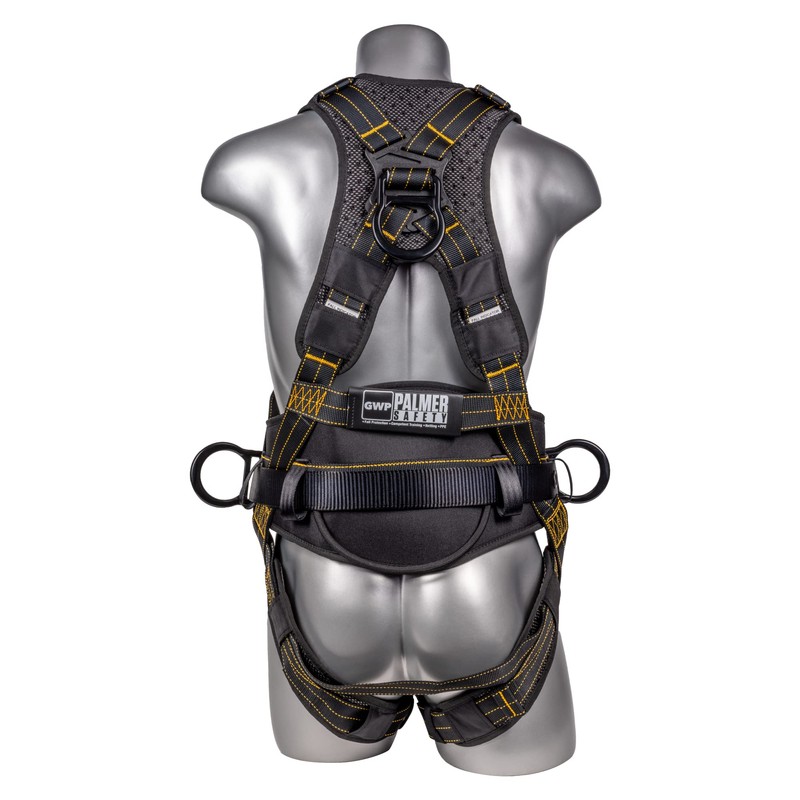 Palmer Safety Fall Protection Construction Safety Harness - QCB Chest