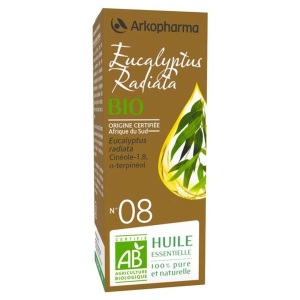 Olfae Huile Essentielle Bio Eucalyptus Radiata n°8 Arkopharma 10ml