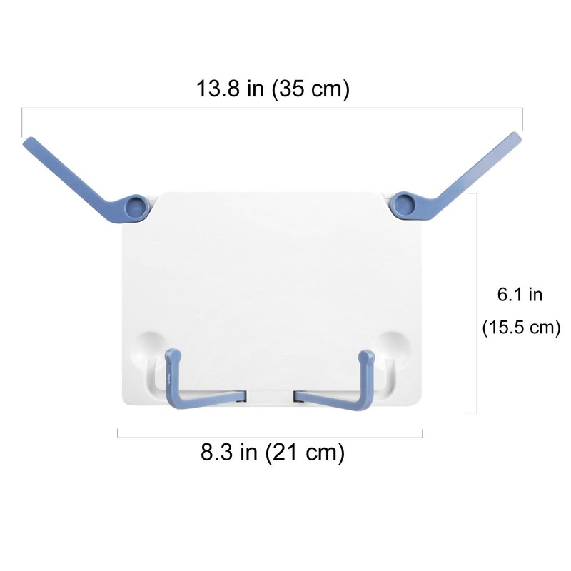 Mr.Power Folding Tabletop Sheet Music Stand, Adjustable Reading Bookrest Holder