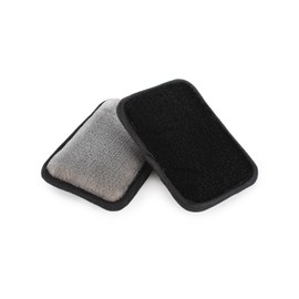 The Rag Company - Interior Scrubber - Soft Microfiber Pad Safe for All Automotive Interior Surfaces; Deep Cleaning with Scratchless and Streak-Free Finish - 4 Pk