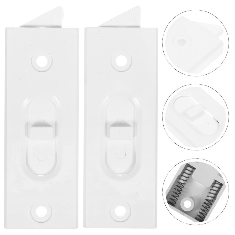 Generic Window Latch Locks Replacement: Window Tilt Latch White Plastic