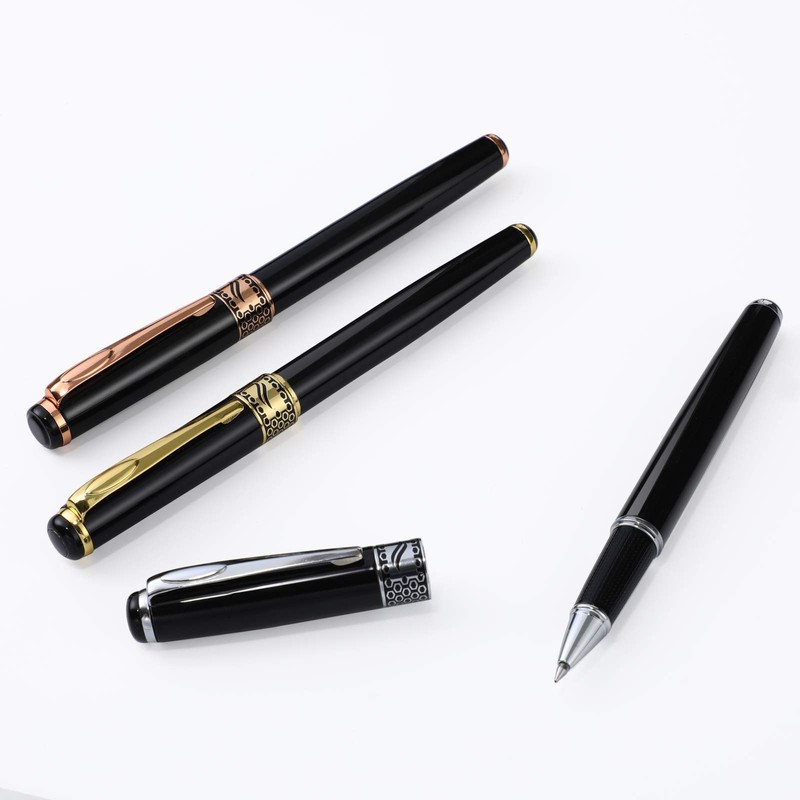 Tenare Weighted Pens for Hand Tremors Black Ink Heavy Pens